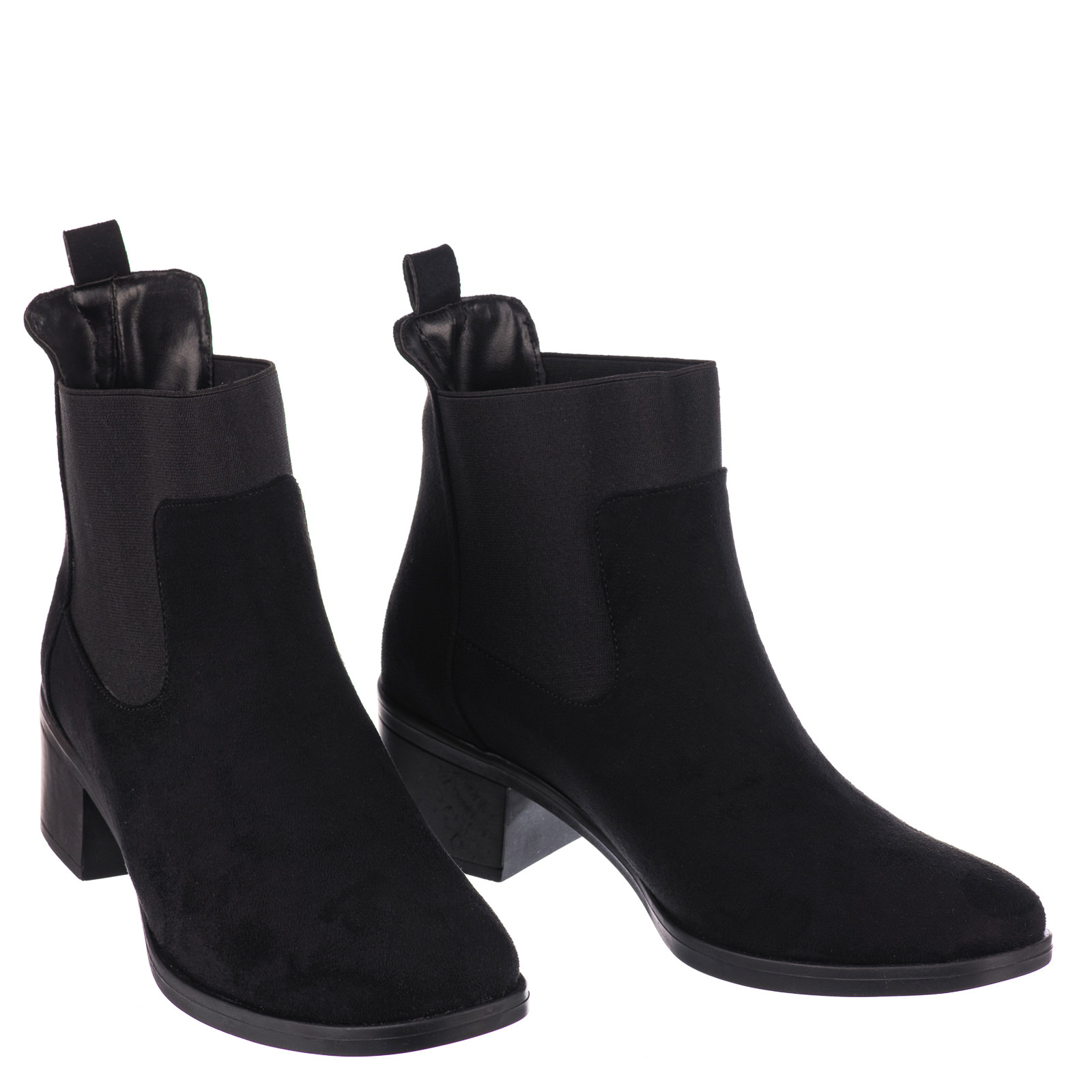 Women ankle boots B722 - BLACK