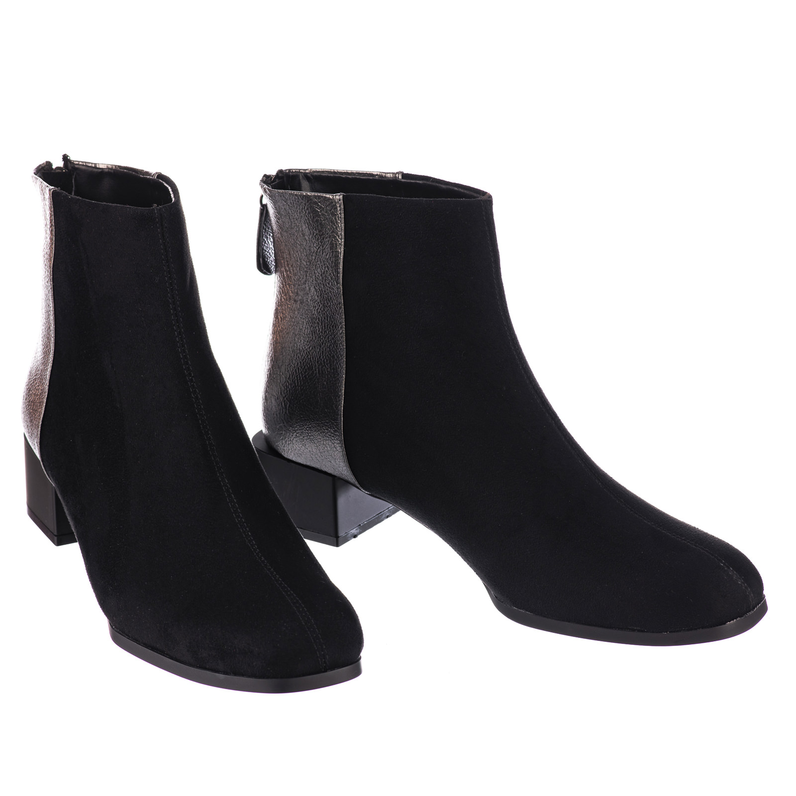 Women ankle boots B723 - BLACK