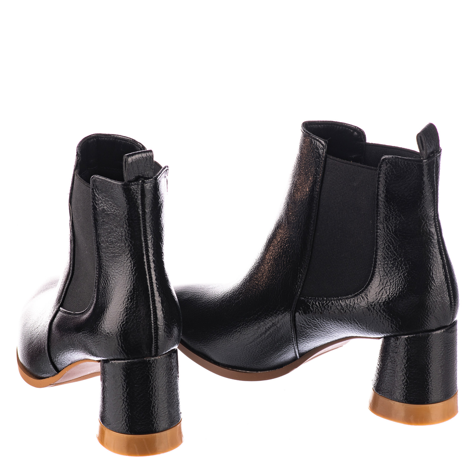 Women ankle boots B724 - BLACK