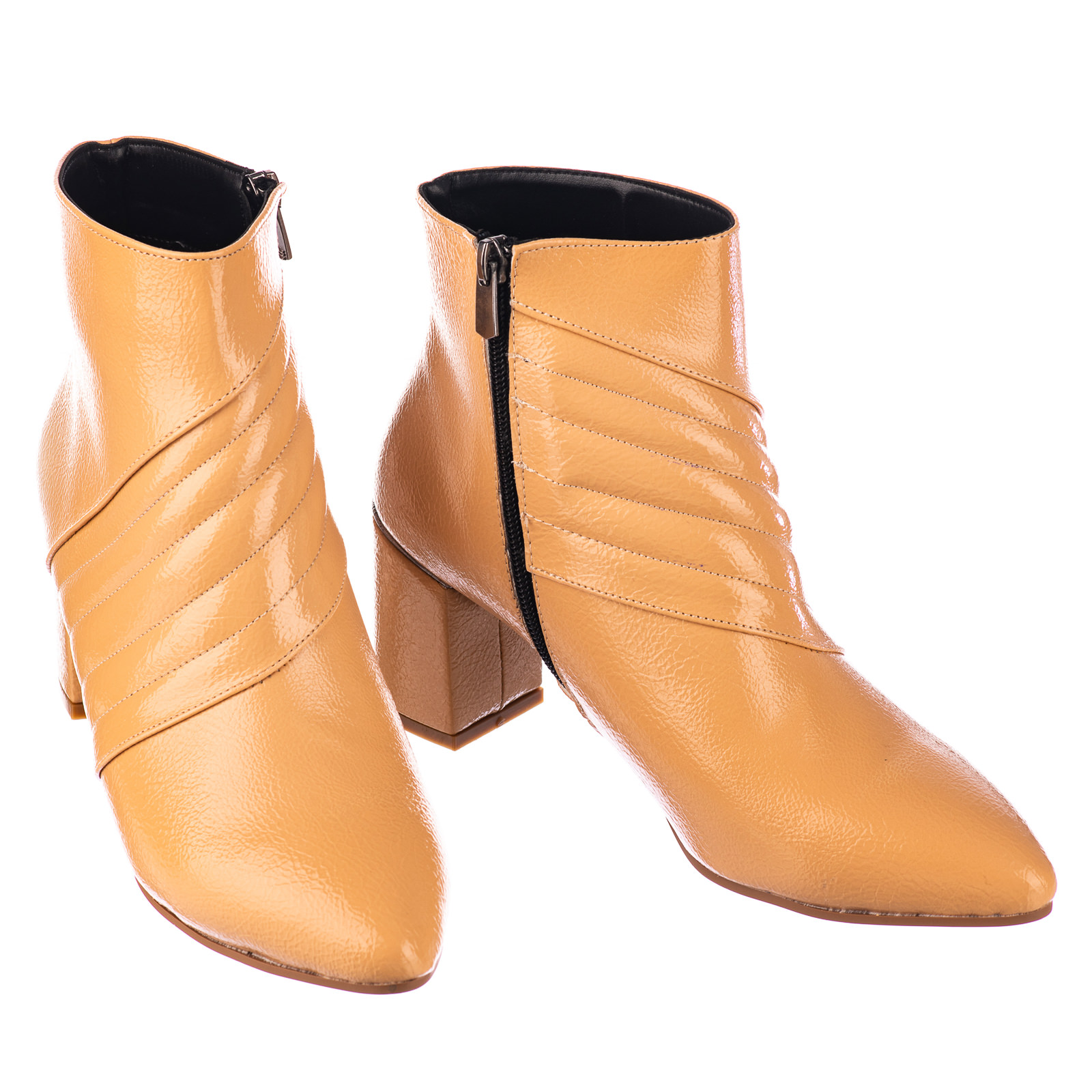 Women ankle boots B728 - BEIGE