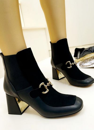 Women ankle boots EFFY - BLACK