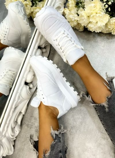 Women sneakers LOCHAN - WHITE