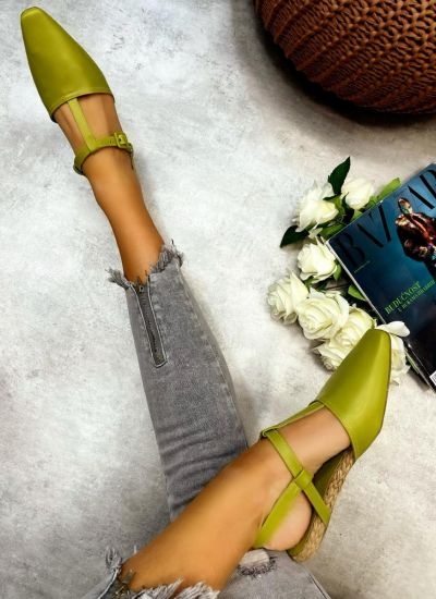 Sandalen für Damen SUCHI - GRÜN