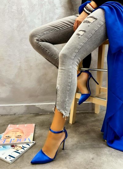 High-heels LIORA - BLUE