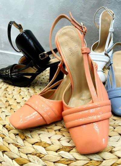 Sandalen für Damen KARUKA - ORANGE