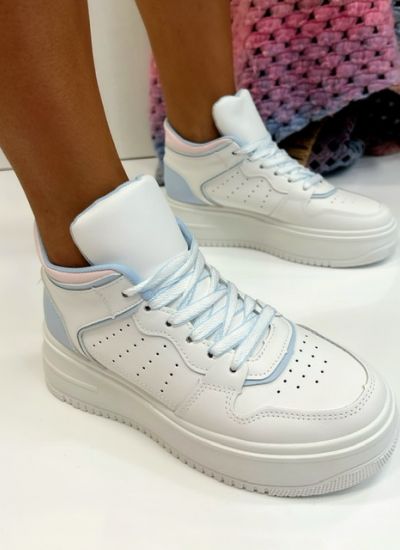 Sneakers dama ISHAT - ALBASTRU