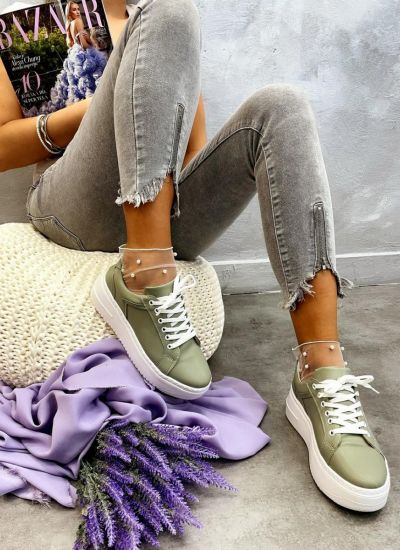 Women sneakers LACIE - GREEN