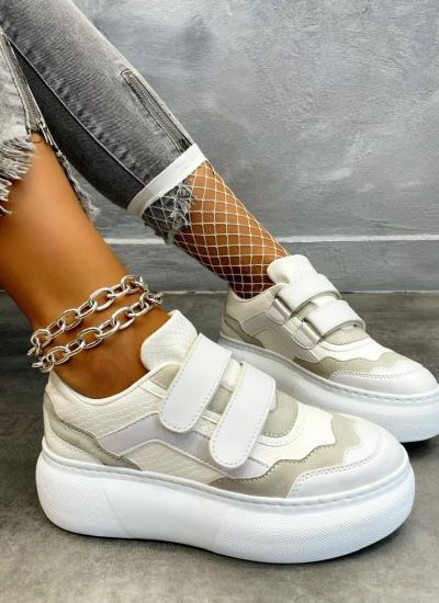 Women sneakers AYSHA - WHITE