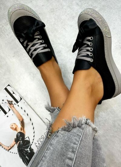 Sneakers dama ANNI - NEAGRĂ