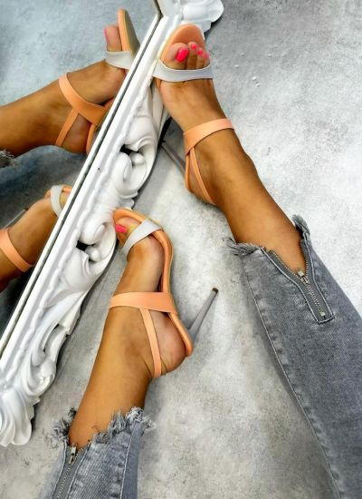 Sandale de damă MISSY - PORTOCALIE