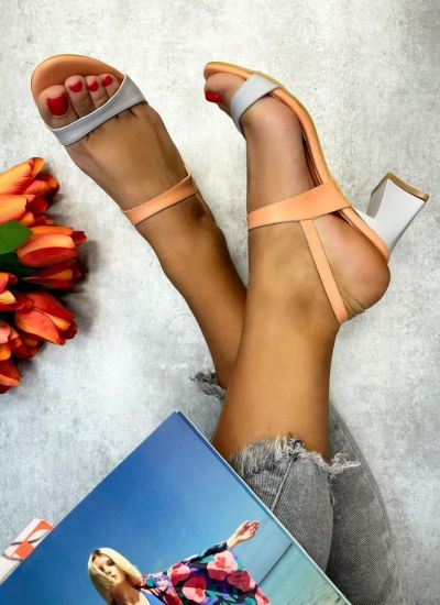 Sandale de damă CLIO - PORTOCALIE