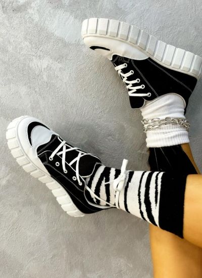 Sneakers dama ETTIE - NEAGRĂ