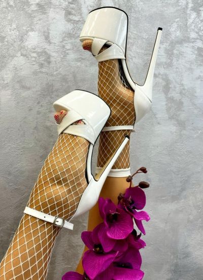 Women sandals MACI - WHITE