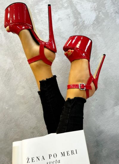 Women sandals ELLA - RED