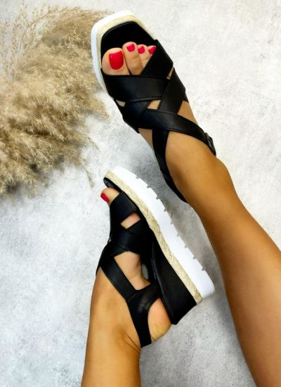 Women sandals AMARTA - BLACK