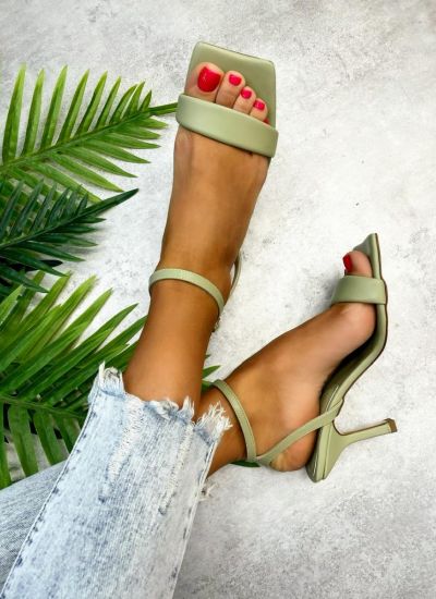 Women sandals RANA - GREEN