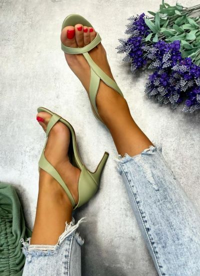 Women sandals VELA - GREEN