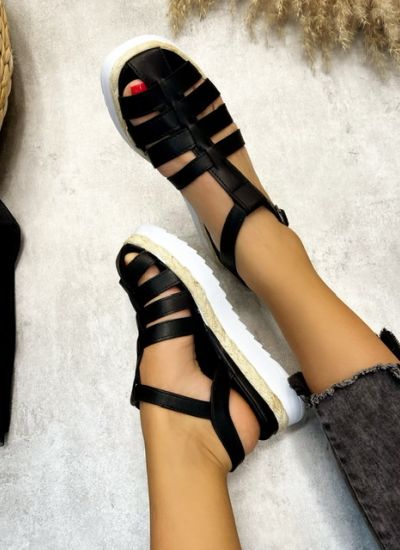 Women sandals RUKYAH - BLACK