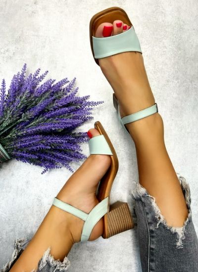 Sandalen für Damen HANNAH - GRÜN