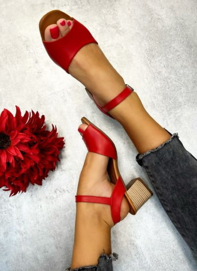 Women sandals STELLA - RED