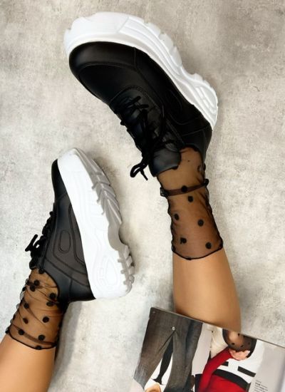 Women sneakers AFIYA - BLACK