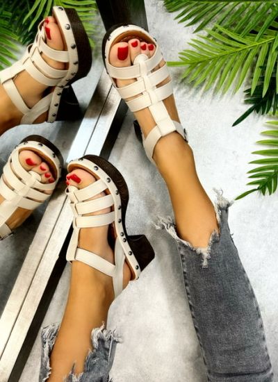 Women sandals ANAIS - BEIGE