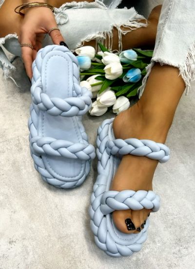 Women Slippers and Mules JADE - BLUE
