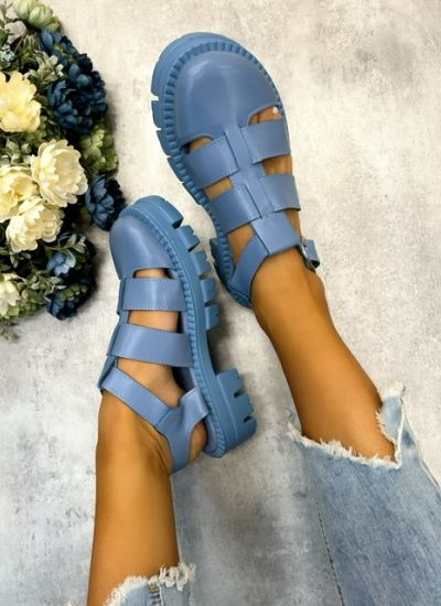 Women sandals LAMAR - BLUE