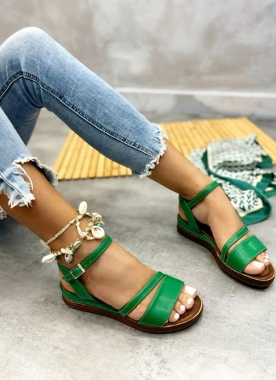 Women sandals FARRAH - GREEN