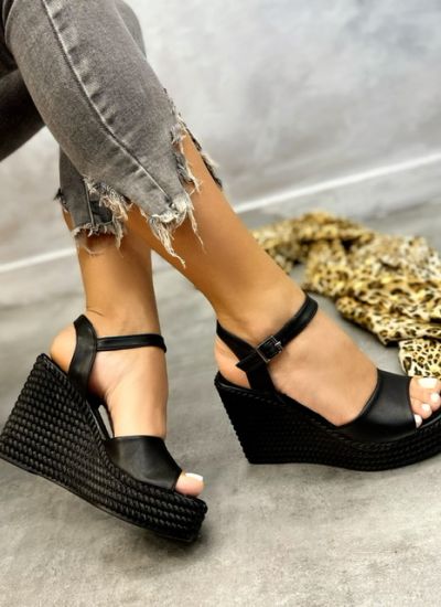 Women sandals ORIANA - BLACK