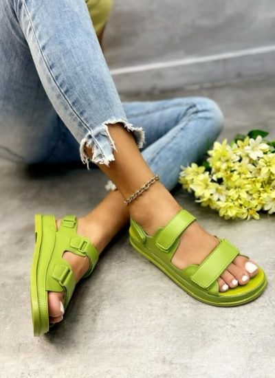 Women sandals RAMILA - GREEN