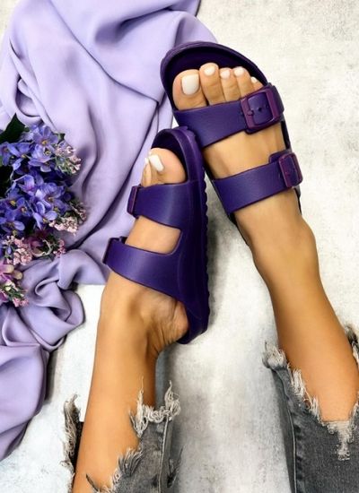 Women Slippers and Mules RAGINI - VIOLET
