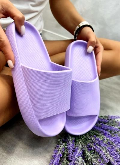 Women Slippers and Mules GULAB - VIOLET