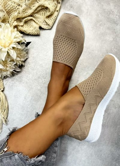 Sneakers dama LANNAH - BEJ