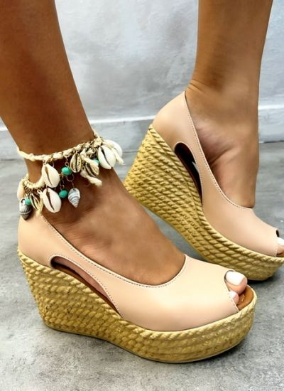 Sandale de damă HANYIA - BEJ