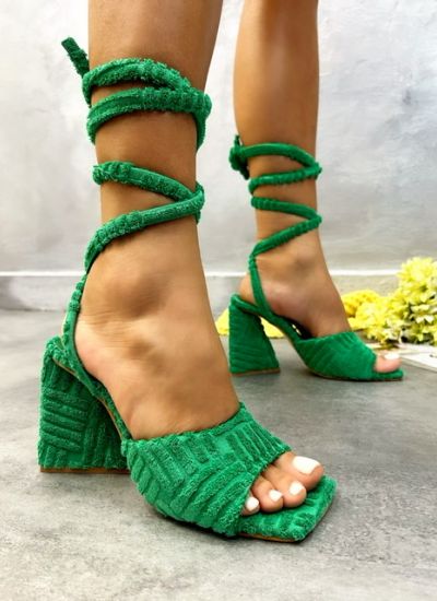 Sandale de damă RIANA - VERDE