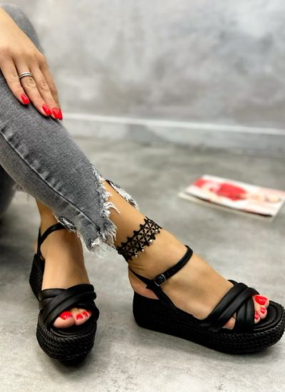 Women sandals RAIYA - BLACK