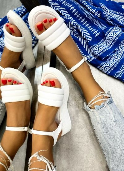 Women sandals BAILEE - WHITE