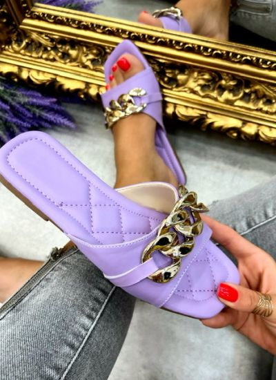 Women Slippers and Mules LUULE - VIOLET