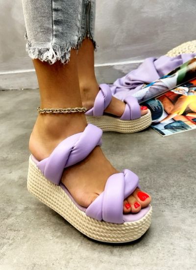 Women Slippers and Mules SARLYN - VIOLET