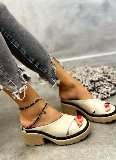 Papuci de damă SHAILA - BEJ