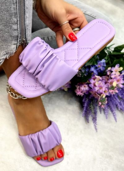 Women Slippers and Mules MADIRA - VIOLET