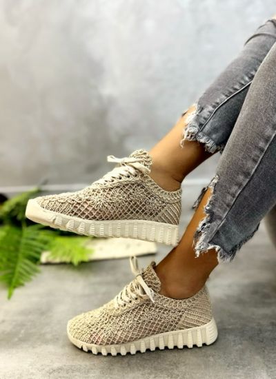 Sneakers dama ARUNI - BEJ