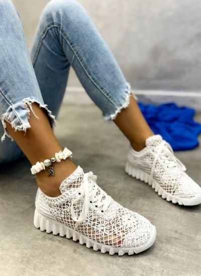 Sneakers dama ARUNI - ALB