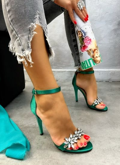 Women sandals HEIKE - GREEN
