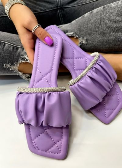 Women Slippers and Mules MARALA - VIOLET