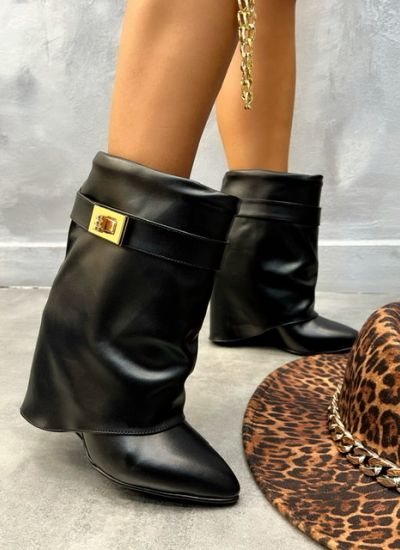 Women ankle boots MILANI - BLACK