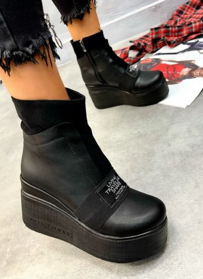 Women ankle boots ALYSSA - BLACK