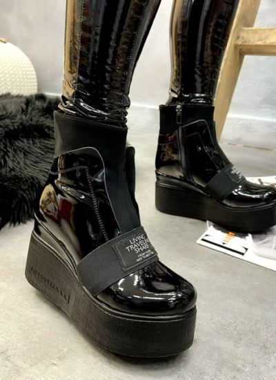 Women ankle boots ALYSSA - BLACK
