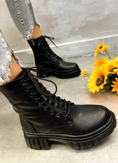 Women ankle boots VANDA - BLACK